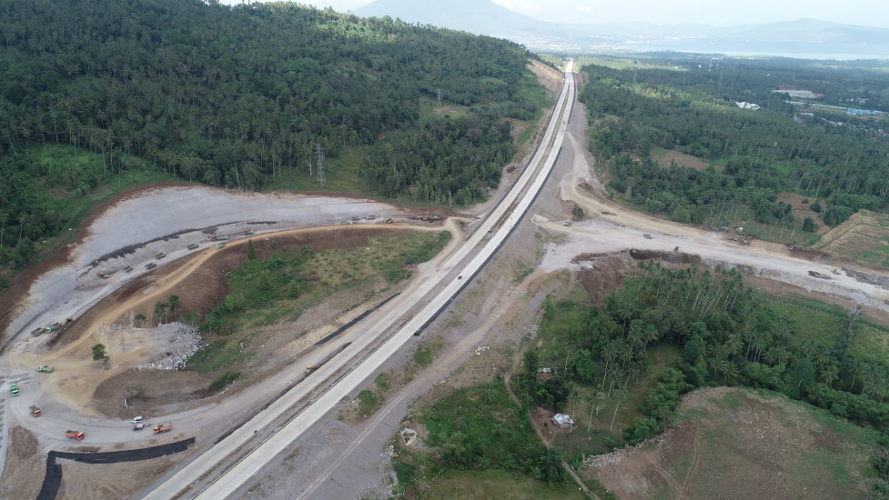 PT JMB Optimis Konstruksi Jalan Tol Manado Bitung Diselesaikan Juli 2020