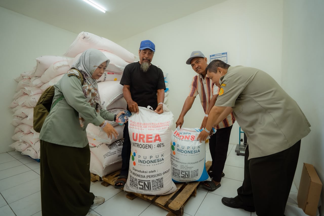 KDKMP Permudah Petani Sidoarjo Tebus Pupuk Subsidi, Cukup Pakai KTP